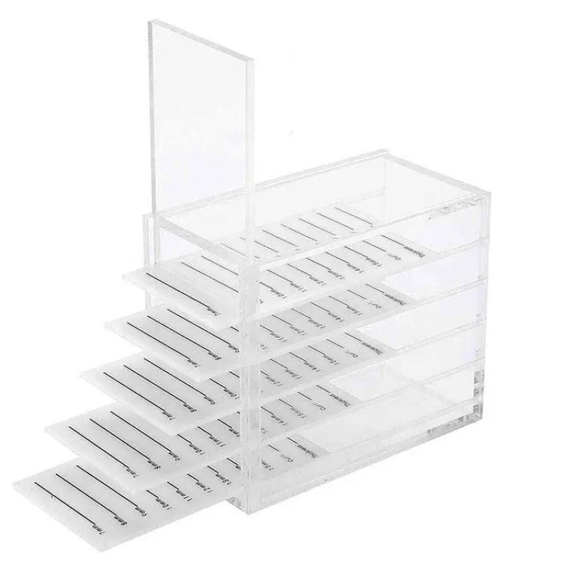 Caja de almacenamiento de pestañas (5pc)-600